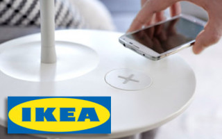 IKEA Möbel Qi-Aufladetechnik