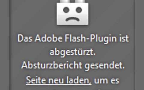 Flash Update gegen Abstürze in Firefox