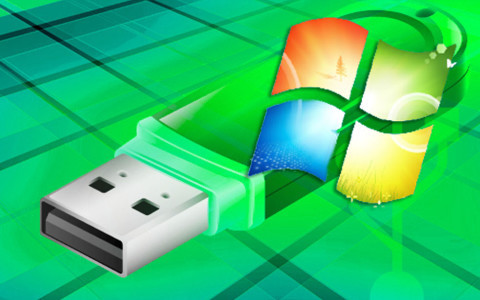 USB-Stick mit Windows-Logo
