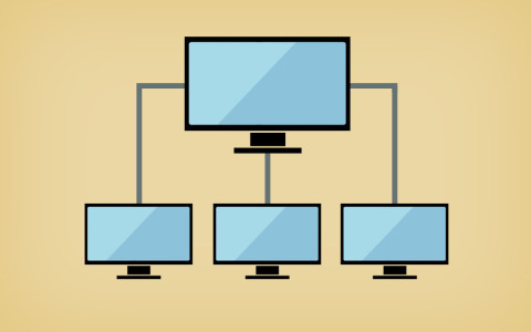 Computer-Netzwerk Icon