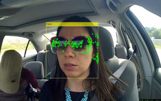Autofahrer Gesicht-Tracking