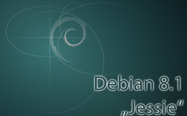 Debian Logo 8.1 Jessie