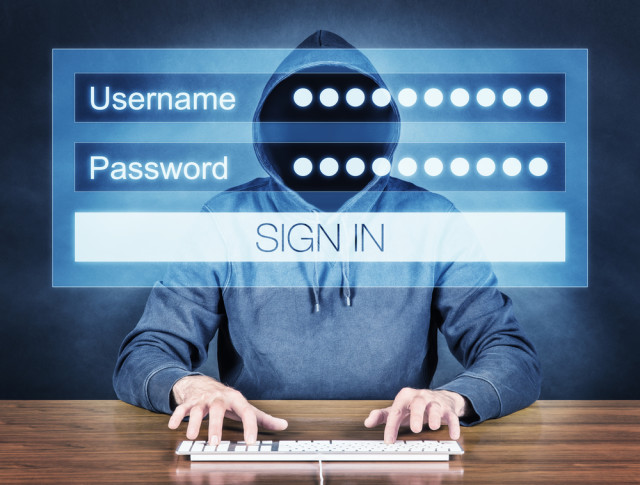 Hacker klaut Nutzername und Passwort
