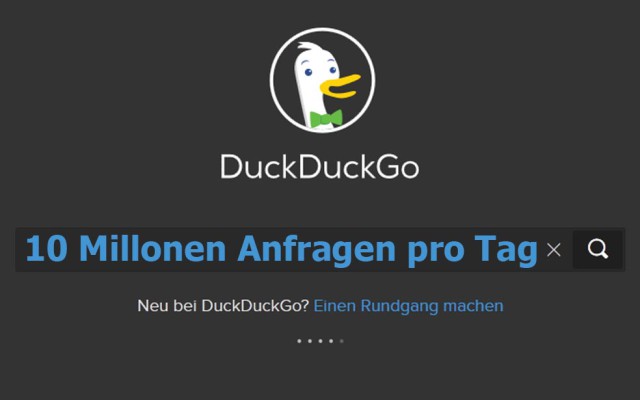 DuckDuckGo-Suche
