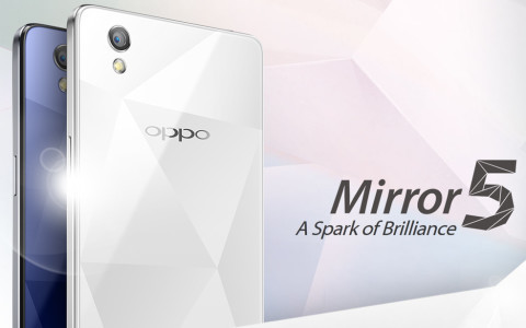 Das Oppo Mirror 5 Android-Smartphone