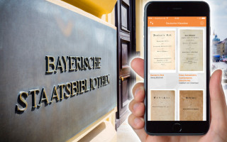 iPhone-App der Bayerischen Staatsbibliothek