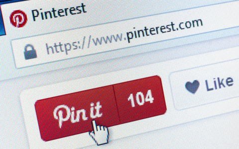 Pinterest Webseite