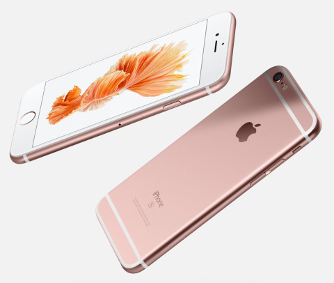 iPhone 6s in "Rose Gold"