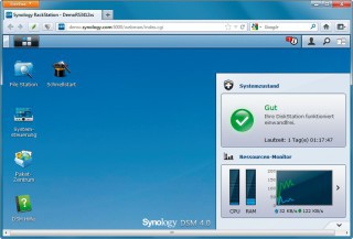 NAS-Server ausprobieren: Qnap und Synology bieten auf ihren Webseiten eine Live-Demo ihrer NAS-Betriebssysteme zum Testen an.