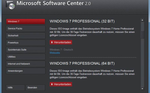Microsoft Software Center 2.0