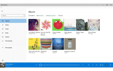Groove-App Windows 10
