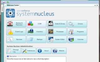Windows-Konfiguration mit System Nucleus