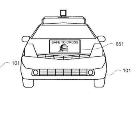 Google-Patent zur Kommunikation mit Fußgängern