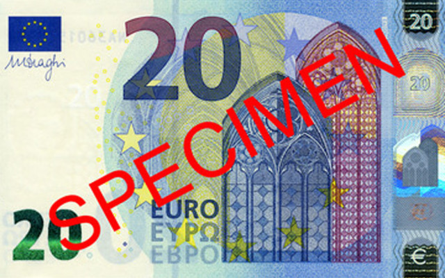 Neue 20 Euro Banknoten