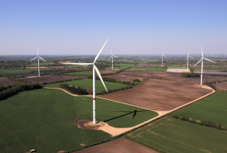 Die Nordex SE baut weltweit: Im Bild zu sehen ist der Windpark Wiemersdorf in Schleswig-Holstein.