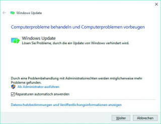 Update-Tool für Windows 10