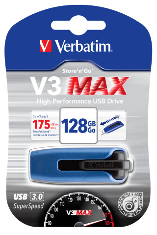 Verbatim Store 'n' Go V3 MAX: Den USB-3.0-Stick gibt es mit 16 bis 128 GByte
