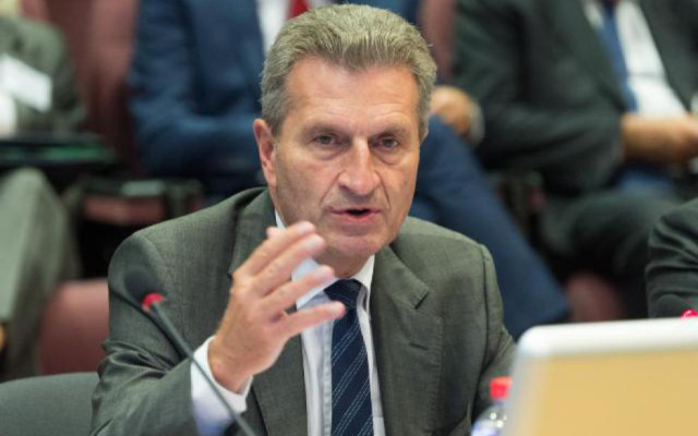 EU-Digitalkommissar Günter Oettinger