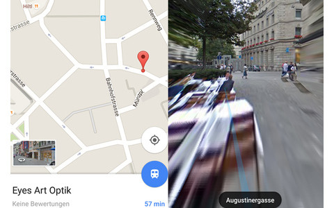 Google Street View unterwegs verwenden 