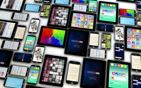 Smartphones und Tablets