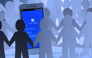 Facebook auf dem Smartphone