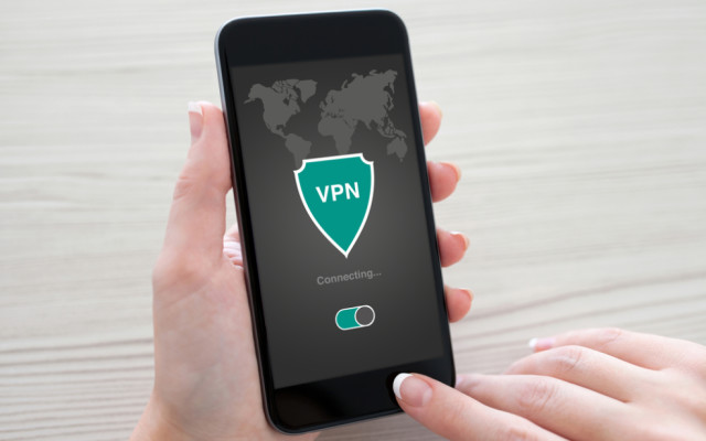 VPN-App auf dem Smartphone