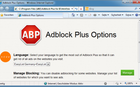Den Internet-Werbeblocker Adblock Plus gibt es nun auch für den Internet Explorer. Die Browser-Erweiterung steht in einer 32- und 64-Bit-Version zur Verfügung.