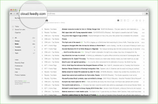 Web-Oberfläche: RSS-Feeds lassen sich in Feedly nun auch ohne Browser-Erweiterung lesen