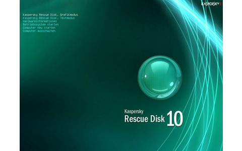 Die Kaspersky Rescue Disk bootet Ihren PC und durchsucht ihn nach Viren, ohne dass Windows läuft. Beim Start der Live-CD haben SIe die Wahl zwischen einer textbasierten Bedienoberfläche und einem grafischen Modus.