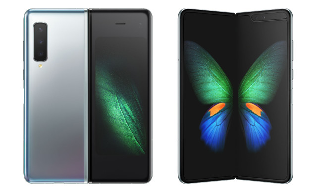 Samsung Galaxy Fold front and back