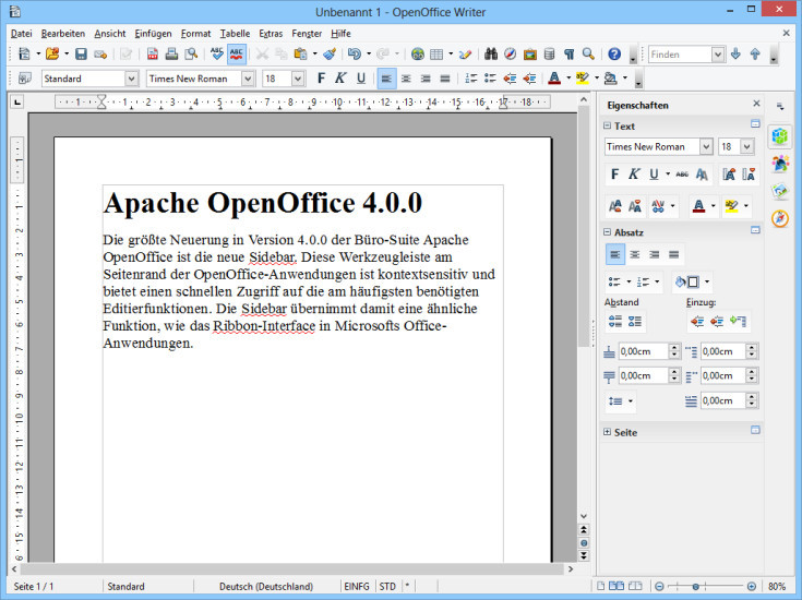 Apache OpenOffice  erschienen - com! professional