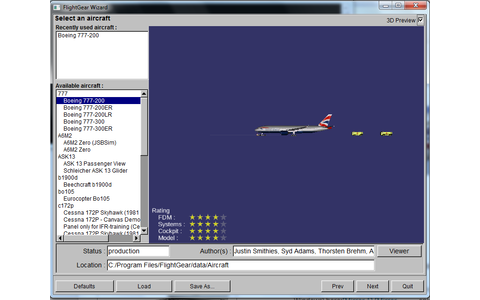 FlightGear ist ein kostenloser, realistischer und sehr komplexer Flugsimulator, der stetig weiterentwickelt wird.