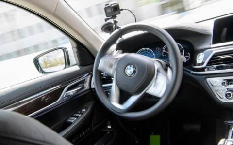 Autonom fahrender BMW