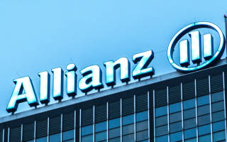Allianz Logo auf einem Gebäude