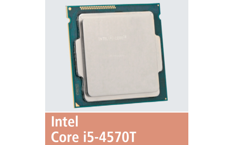 Intel Core i5-4570T: 2 CPU-Kerne mit 2900 MHz CPU-Takt, 35 Watt TDP, Straßenpreis: 175 Euro.