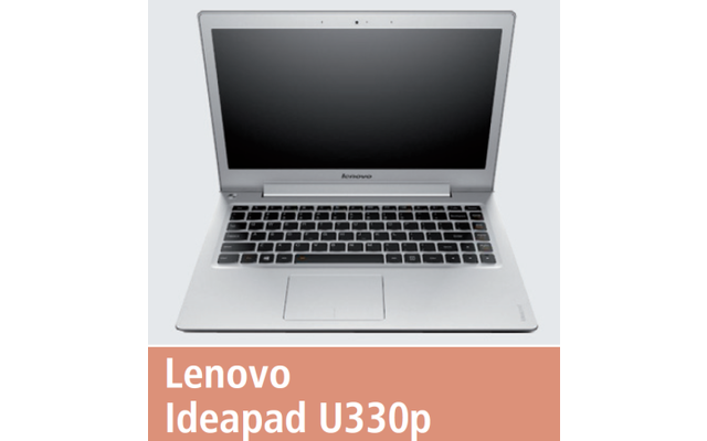 Lenovo Ideapad U330p: Intel Core-i5-4200U mit 1,6 GHz, 4 GByte RAM, 13-Zoll-Bildschirm, Straßenpreis: 600 Euro.