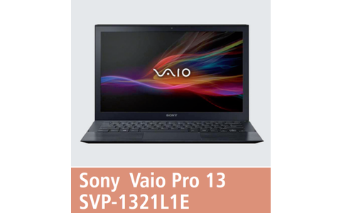 Sony Vaio Pro 13 SVP-1321L1E: Intel Core-i5-4200U mit 1,6 GHz, 4 GByte RAM, 13,3-Zoll-Bildschirm, Straßenpreis: 900 Euro.