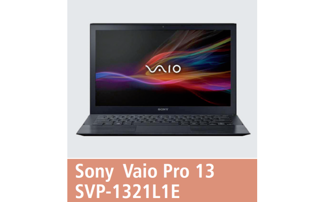 Sony Vaio Pro 13 SVP-1321L1E: Intel Core-i5-4200U mit 1,6 GHz, 4 GByte RAM, 13,3-Zoll-Bildschirm, Straßenpreis: 900 Euro.