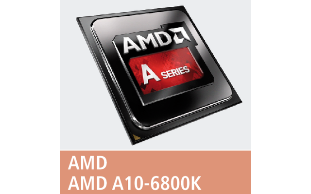 AMD A10-6800K: 4 CPU-Kerne mit 4100 MHz CPU-Takt, 100 Watt TDP, Straßenpreis: 125 Euro.