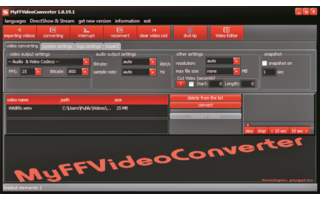 Platz 26 – MyFF Videoconverter: Damit lassen sich Videos rippen und in ein anderes Format konvertieren