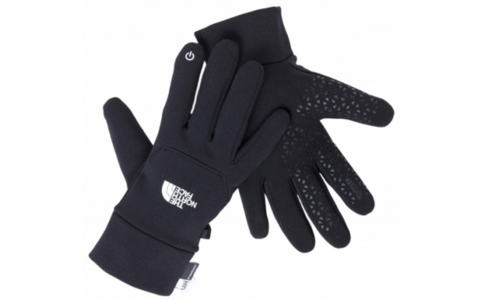 Mit den Etip-Handschuhen von The North Face bedienen Sie Touchscreen-Geräte wie Tablets und Smartphones auch in der kalten Jahreszeit stets mit warmen Händen.