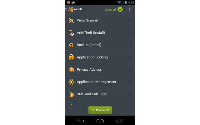 Avast Mobile Security 3.0