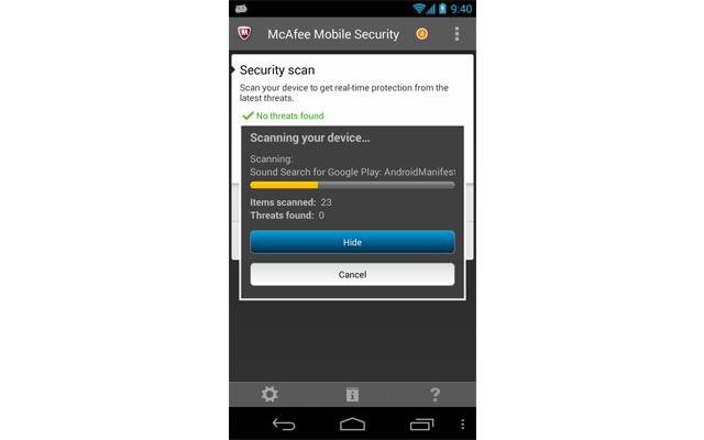 McAfee Mobile Security 3.1