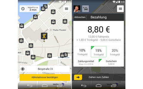mytaxi App Android