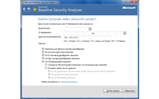 Der Baseline Security Analyzer entlarvt typische Fehleinstellungen auf Ihrem Windows-PC. Das kostenlose Tool testet Ihren Rechner zudem auf Sicherheitslücken wie schwache Passwörter oder fehlende Sicherheits-Updates.