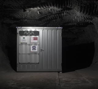 Container in Mine