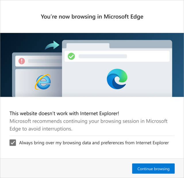 Internet Explorer und Edge Browser