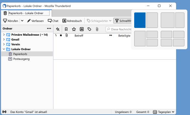 Windows 11: In Thunderbird, Teams & Co. das Snap-Layout trotzdem anzeigen -  com! professional