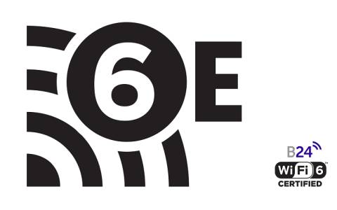 Das Logo für Wi-Fi 6E