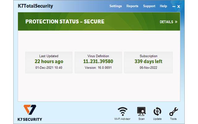 Screenshot Total Security